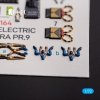 KELIK K72164 English Electric Canberra PR.9 - interior 3D decals for Airfix kit 1/72
